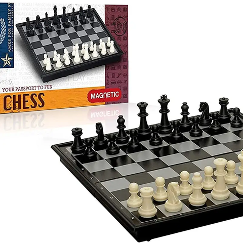 Magnetic Chess Set - 8 Inches 15+ - 1