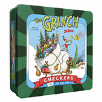 The Grinch Checkers and Tic Tac Toe Tin 6+ - CR Toys