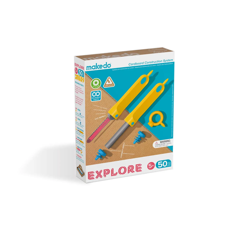Makedo | Explore Cardboard Construction Kit