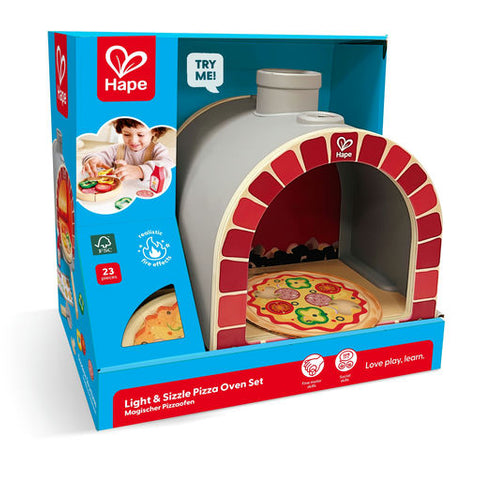 Light & Sizzle Pizza Oven Set 2+ - CR Toys