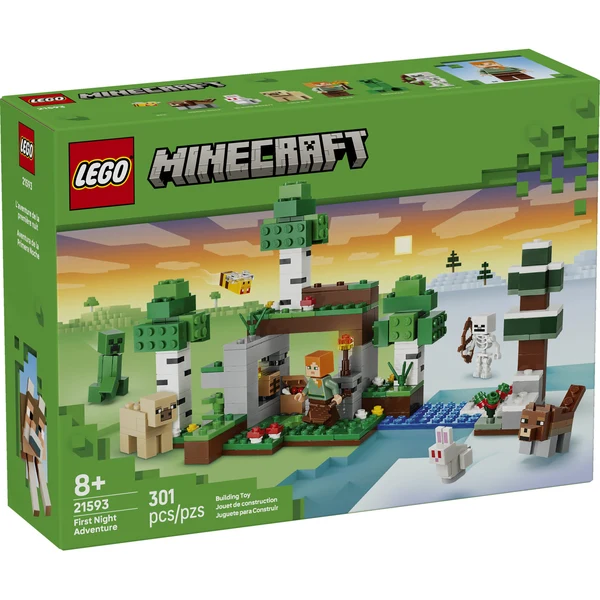 Lego Minecraft | First Night Adventure 301 pcs 8+ - 1