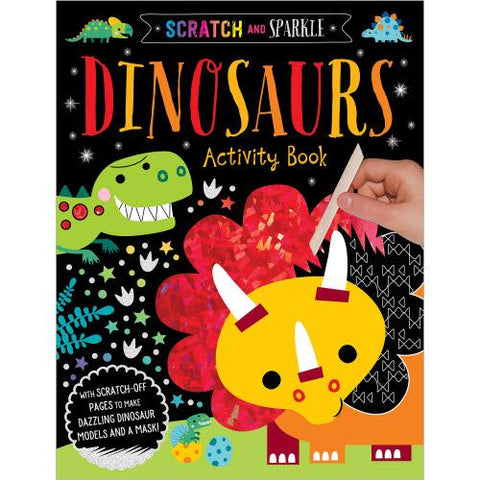 Scratch And Sparkle Dinosaurs Activity Book