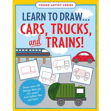 Learn to Draw | Cars, Trucks & Trains