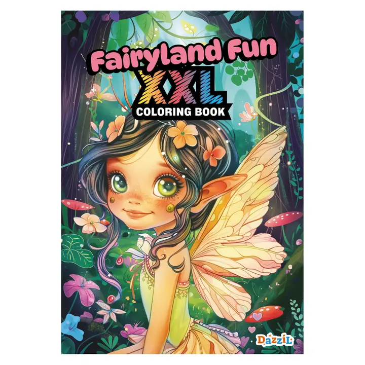 XXL Coloring Book | Fairyland Fun - 1