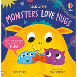 Monsters Love Hugs Board Book 1+