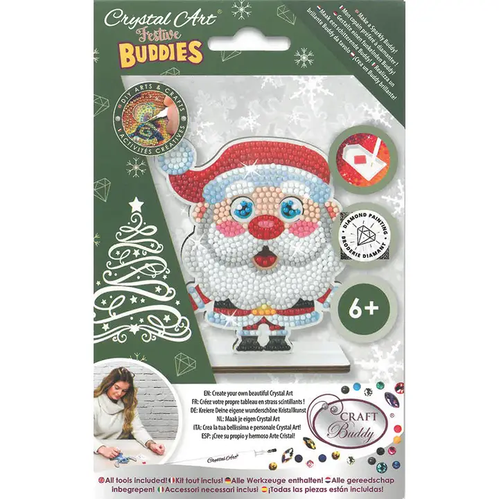 Crystal Buddies | Christmas | Santa 6+ - 1