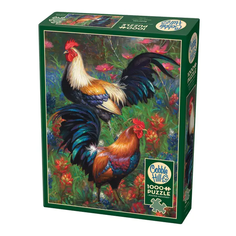 Roosters 1000Pc Puzzle For Ages 12+