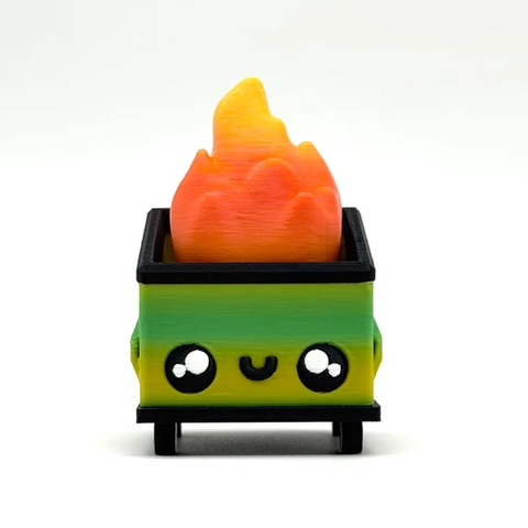 Fidget Clicker | Dumpster Fire - 1