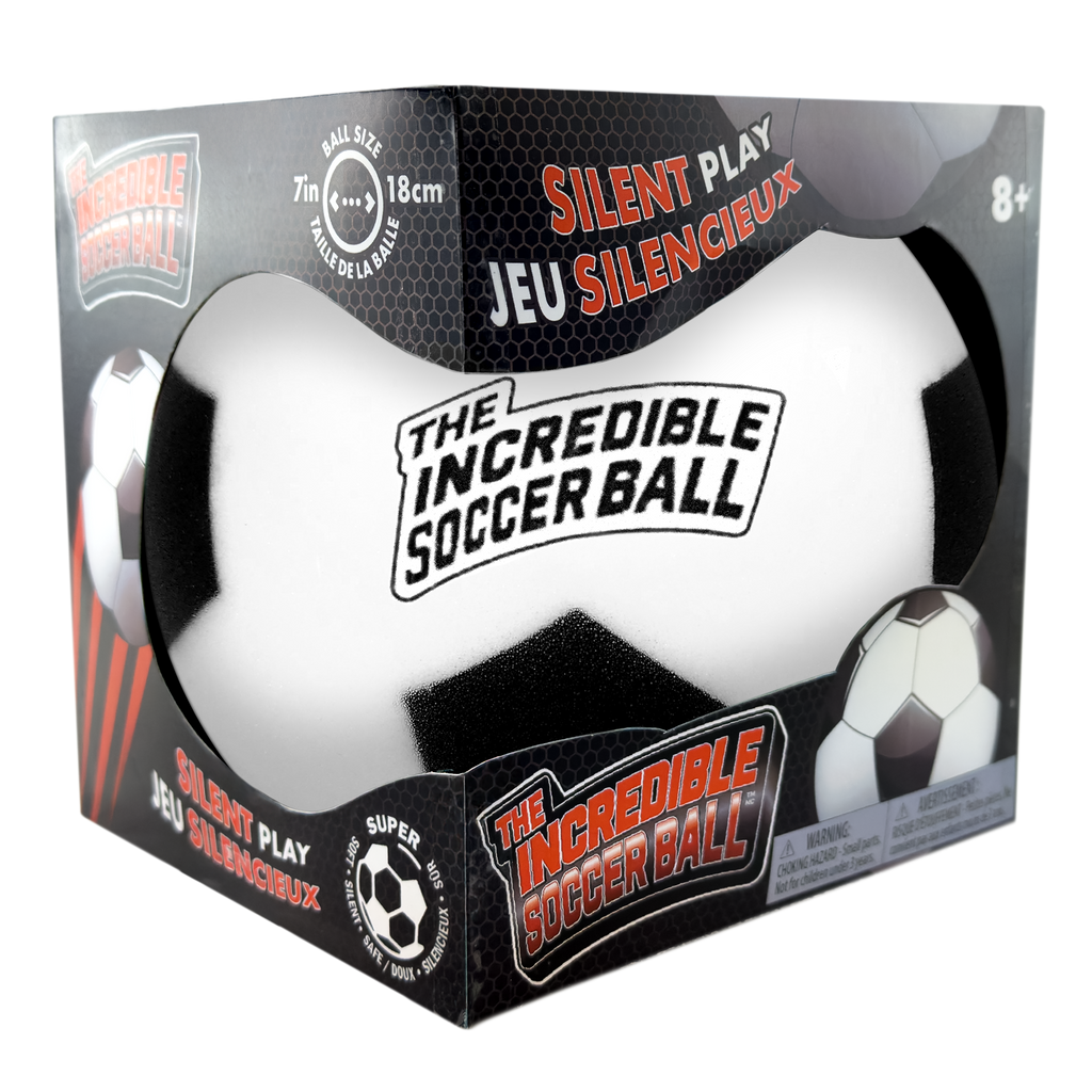 The Incredible Silent Soccer Ball 8+