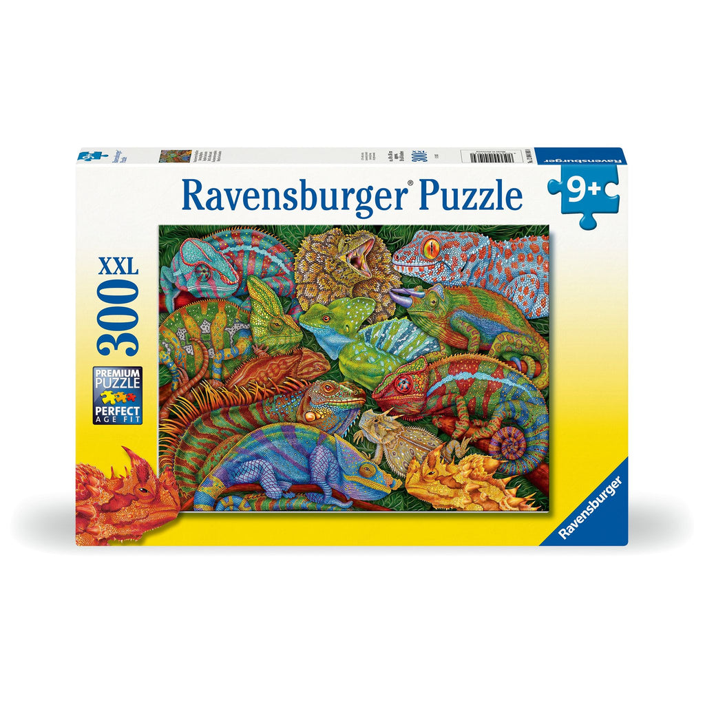 Puzzle | Riveting Reptiles | 300 Pc XXL - CR Toys
