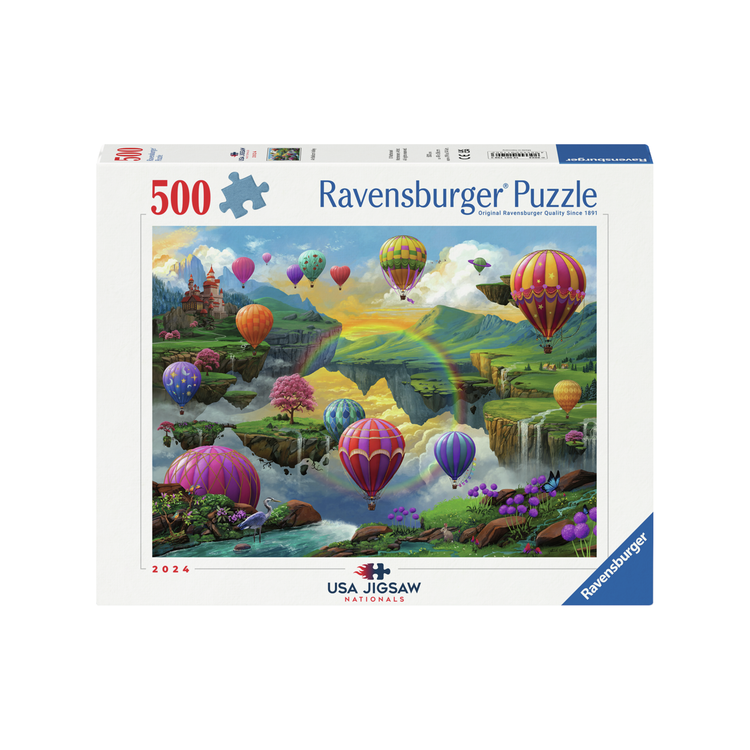 Puzzle | Air Balloon Valley | 500 Pc - CR Toys
