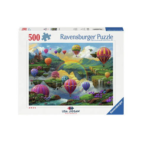 Puzzle | Air Balloon Valley | 500 Pc - CR Toys