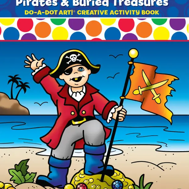 Do A Dot Book | Pirates & Buried Treasure 3+ - 2