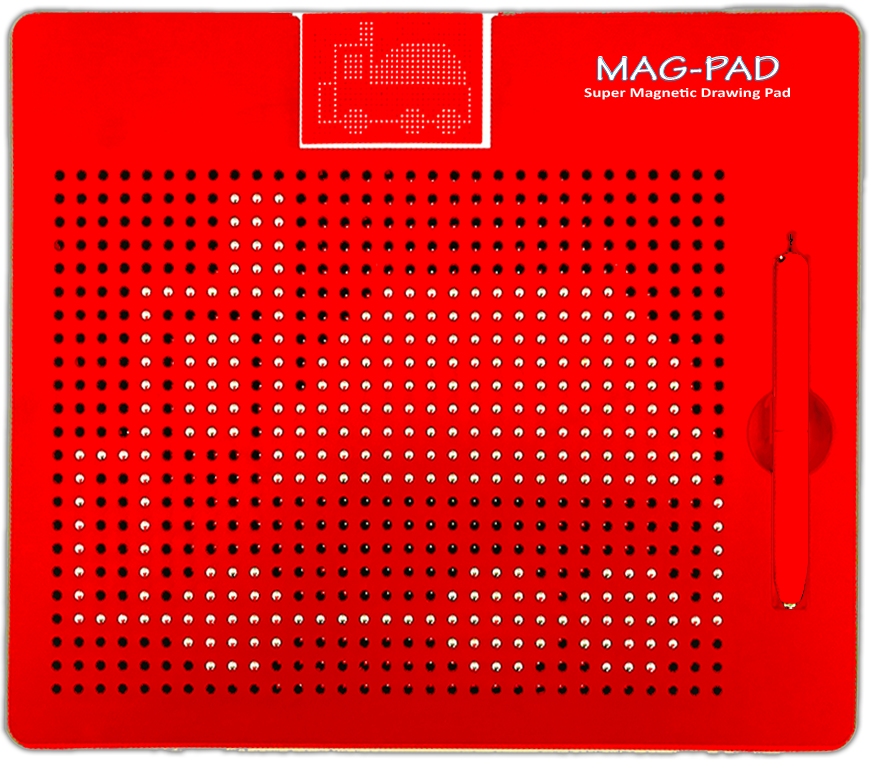 Mag Pad Drawing Board Red