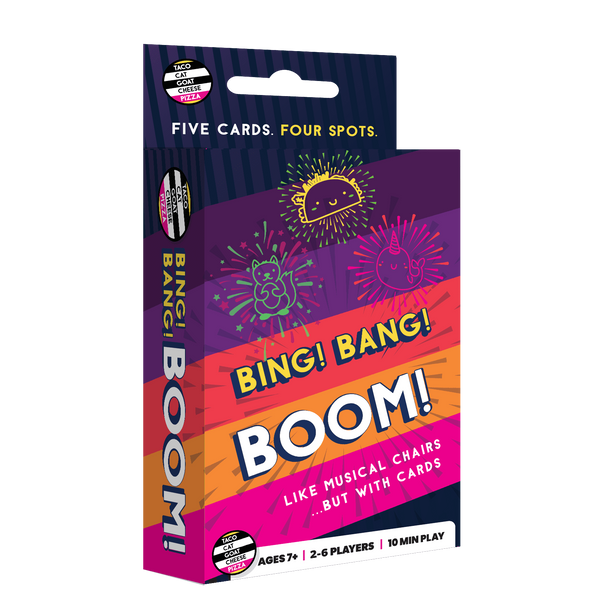 Bing Bang Boom Card Game Ages 7+ - 1
