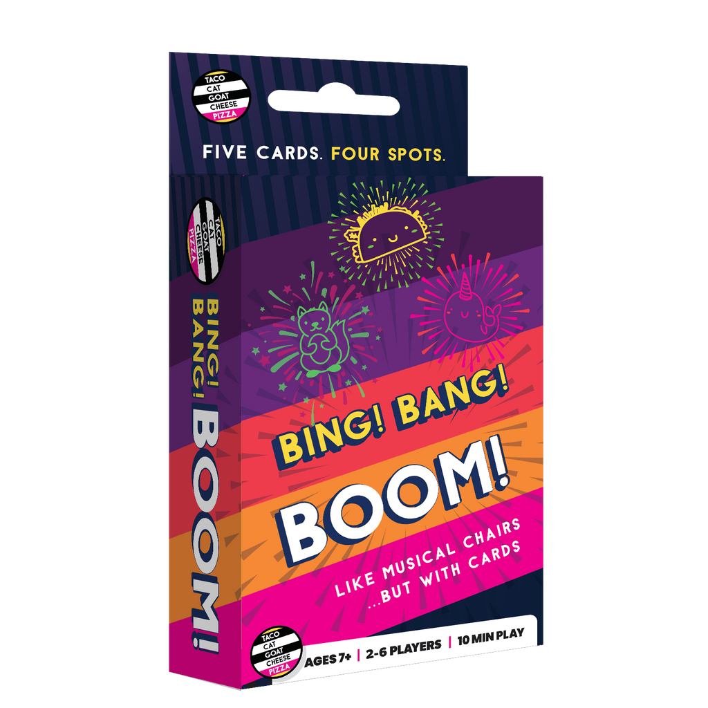 Bing Bang Boom Card Game Ages 7+