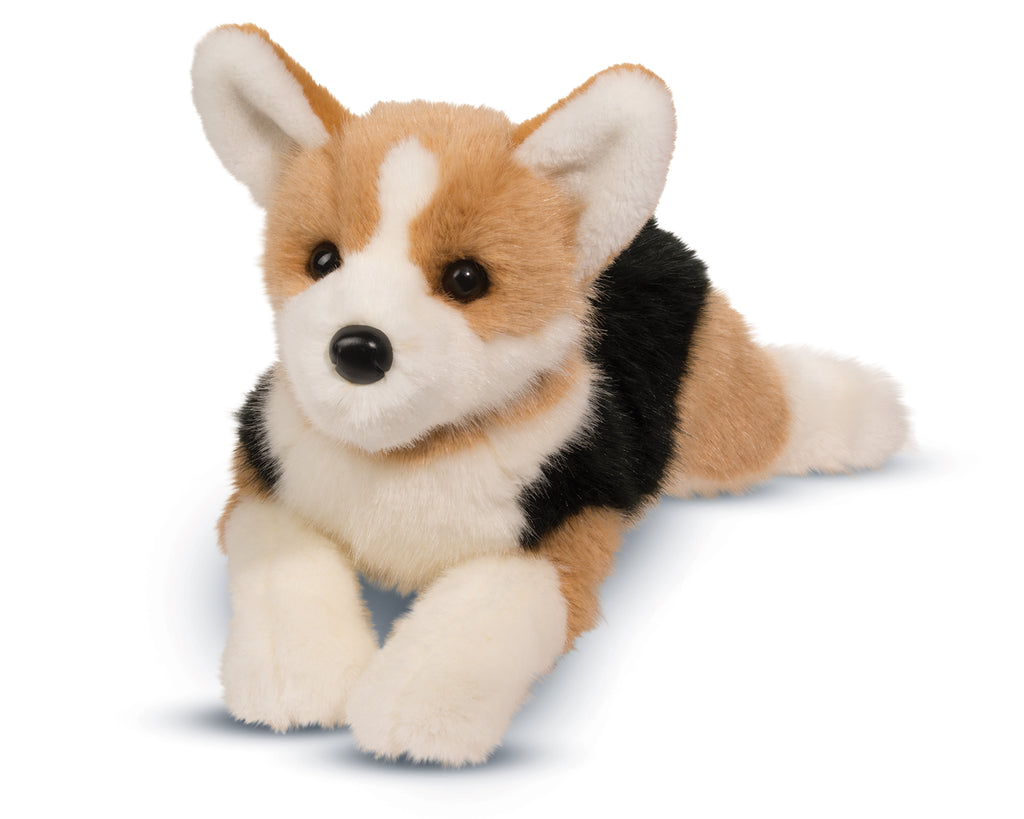 Konner Tri-Color Corgi Dog Plush - 1