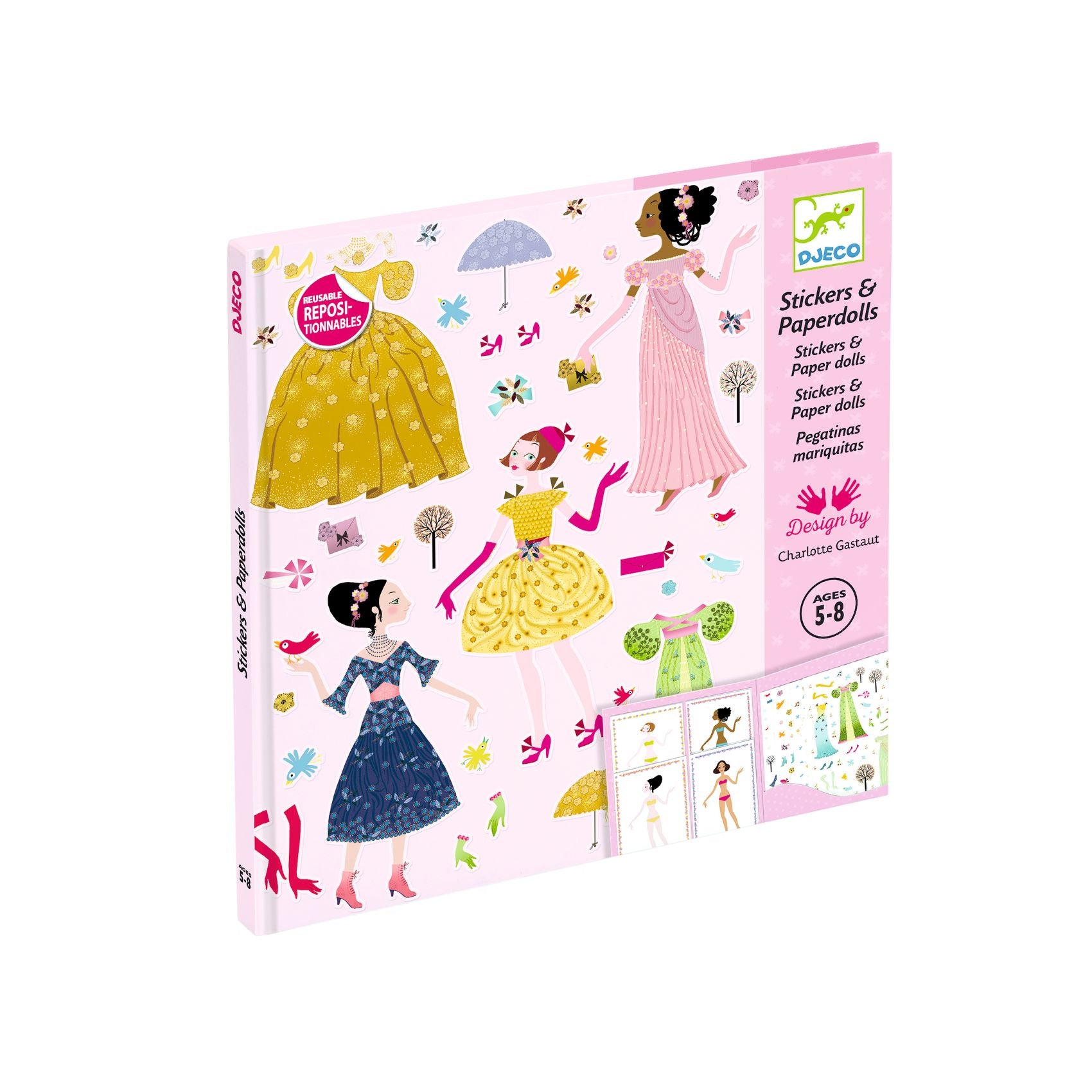 Pg Stickers And Paper Dolls Dresses Seasons | CR Toys