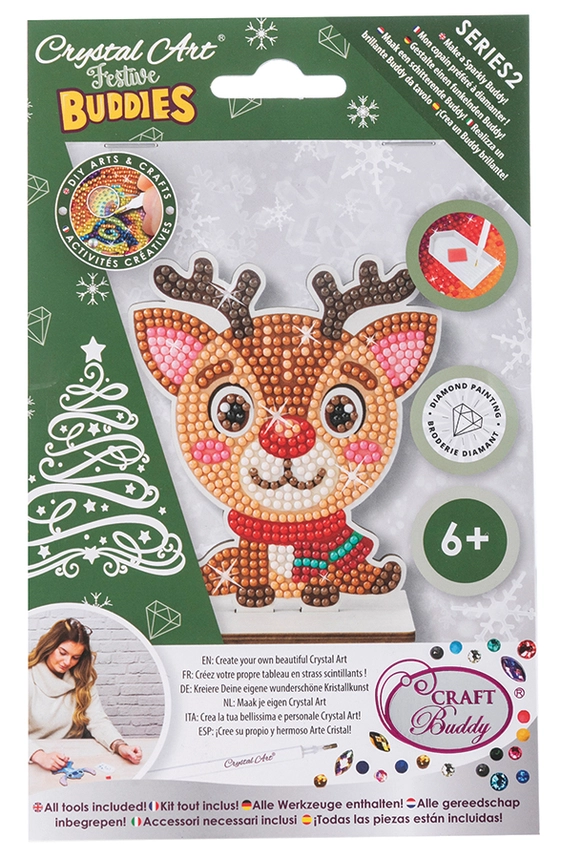 Crystal Buddies | Christmas | Reindeer 6+ - 1