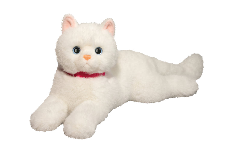 Alba White Dlux Cat Plush