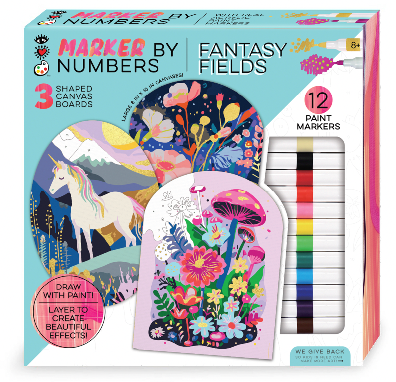 Maker By Number Fantasy Feilds Craft For Ages 8+