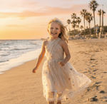 Gown | Silver & Gold Eras Dress | Size 3-4 - 2