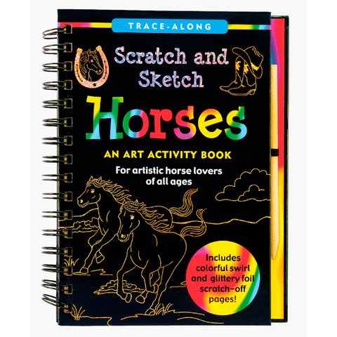 Scratch & Sketch | Horses 5+ - 1