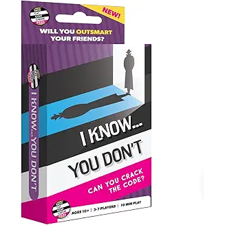 I Know...You Don't Card Game