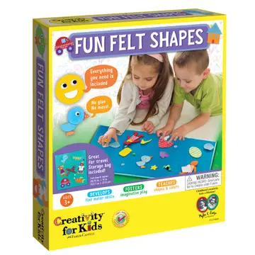 Fun Felt Shapes Set Playset