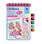 Lifelines | Flowart Mini | Dot by Letter | Pretty Petals - CR Toys