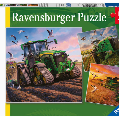 Seasons Of John Deere 3 X 49 Pc Puzzle For Ages 5+