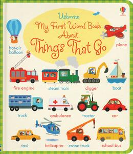 My first word book things that go 9m+ - CR Toys