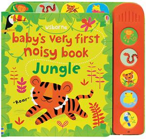 Baby's Very First Noisy Book Jungle Ages 6M+ - CR Toys