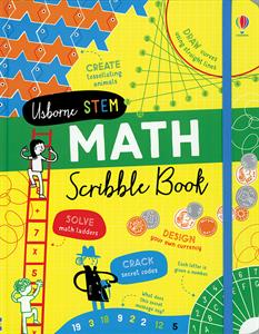 Math Scribble Book 8+ - CR Toys