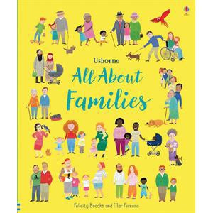 All about Families Usborne Book - Ages 3+ - CR Toys