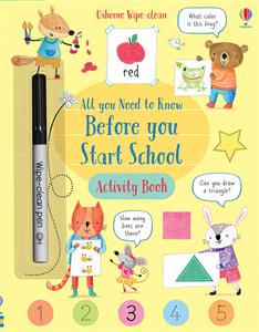 Wipe Clean, All You Need to Know Before you Start School - CR Toys