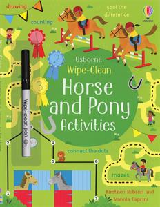 WIPE CLEAN HORSE AND PONY ACTIVITIES - CR Toys