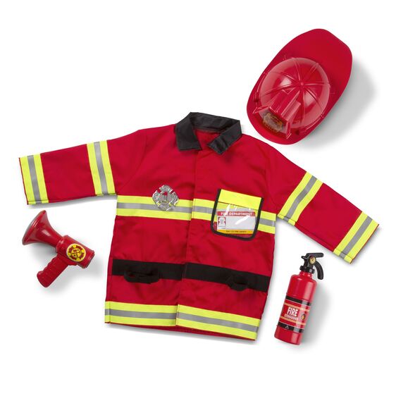 Fire Chief Role Play Costume Set - CR Toys