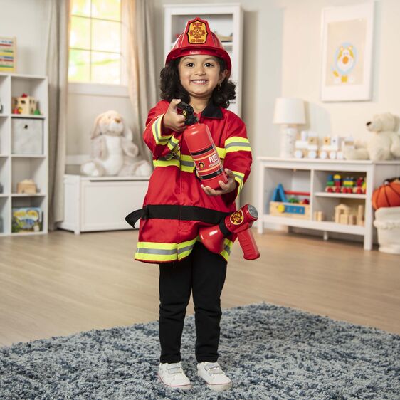Fire Chief Role Play Costume Set - CR Toys