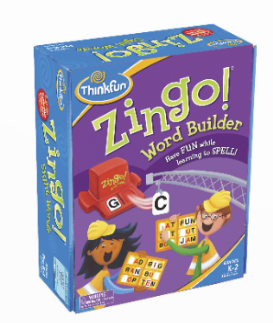Zingo! Word Builder Beginning Word Game - Ages 4+