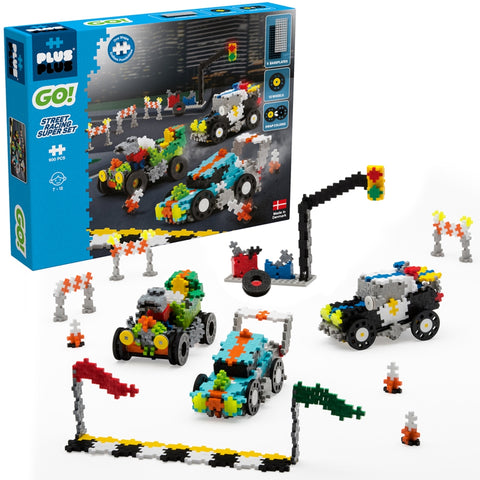 Plus Plus Go! Street Racing Super Set - CR Toys