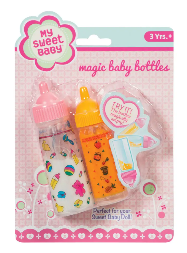 My Sweet Baby Magic Baby Doll Bottles