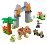 T.REX & TRICERATOPS DINOSAUR BREAKOUT LEGO SET - CR Toys