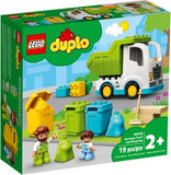 GARBAGE TRUCK & RECYCLING LEGO SET - CR Toys