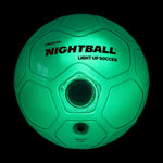 Light Up Inflatable Soccer Ball - White