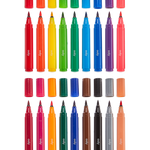 Big Bright Brush Markers 3+ - CR Toys