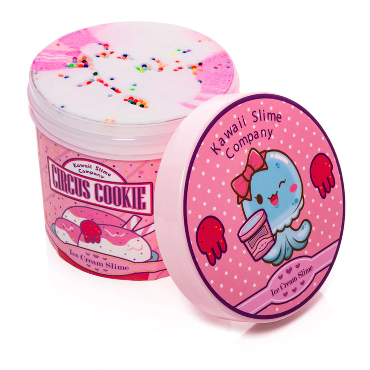 Circus Cookie Scented Ice Cream Slime - BrainyZoo Toys