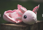Realistic Axolotl Weighted Plush 4Lbs
