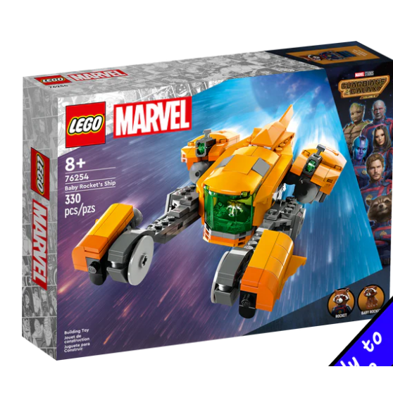 Lego Marvel Baby Rocket'S Ship