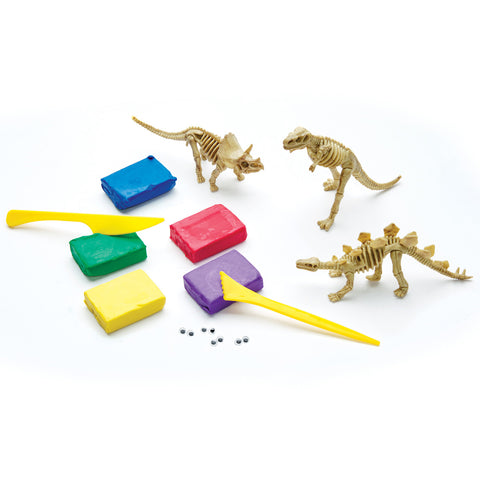 Create with Clay Dinosaurs 5+ - CR Toys